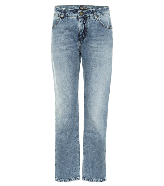 Mid-rise boyfriend jeans, Tom Ford